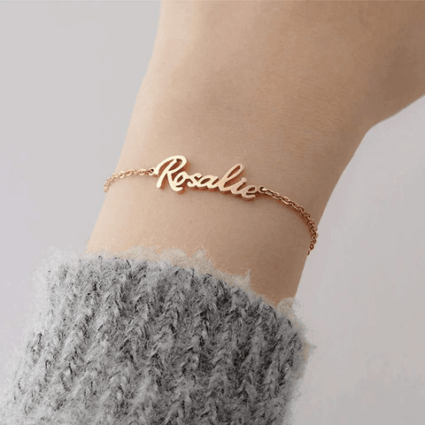 personalized name bracelet