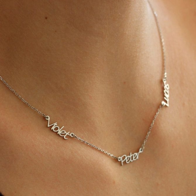 name necklace etsy