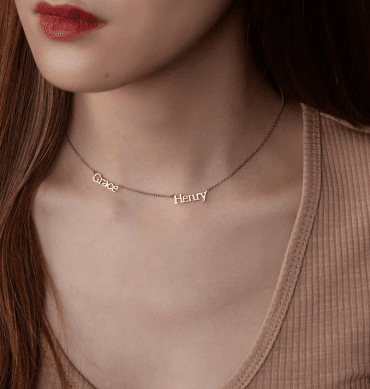 custom name necklace