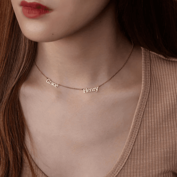 custom name necklace